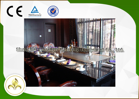 satın al Egzoz ve Arıtma Sistemli Ticari / Konut Teppanyaki Izgara Masası online manufacture