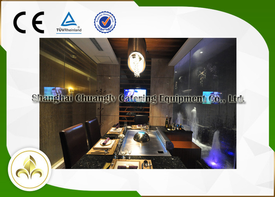 satın al Elektrostatik Çöktürücü Teppanyaki Pişirme Tabağı Restaurant Hibachi Grill Masası online manufacture