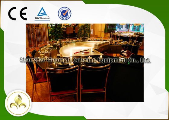 satın al İndüksiyon / Elektrikli Teppanyaki Masa Hibachi Havalandırma Sistemli Japon Izgarası online manufacture