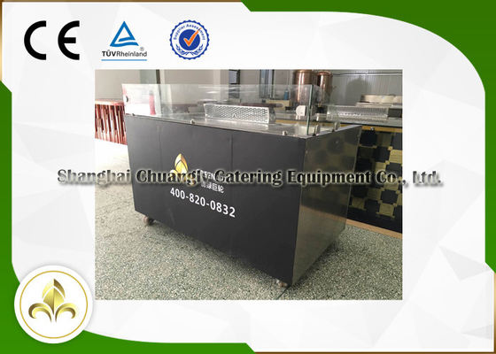 satın al İndüksiyon Teppanyaki Plakalı Ticari Hibachi Grill Yerleşik Hava Üfleyici online manufacture