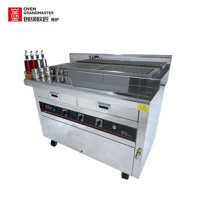 satın al Elektrikli Ticari Barbekü Izgaraları Fırın 220V 15KW Süper Hız online manufacture