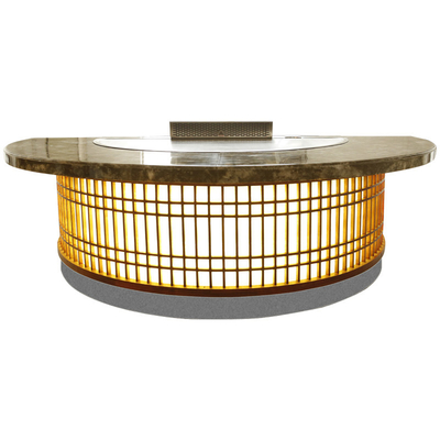 satın al Standart Japon Yarım Daire Teppanyaki Izgara Masası online manufacture