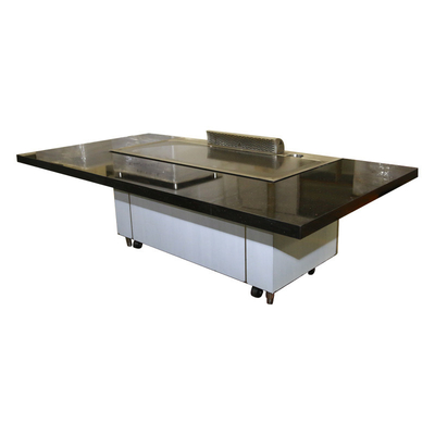 satın al Ticari Mutfak Aygıtları Teppanyaki Gaz / Elektrik / İndüksiyon ızgara online manufacture