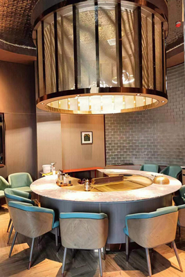 satın al Çember Dumansız Japon Teppanyaki Izgara Masası online manufacture
