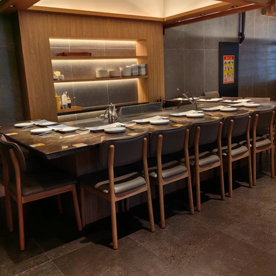 satın al Yüksek verimli Hibachi Teppanyaki Restoran BBQ için ızgara masası online manufacture