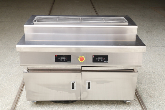 satın al 1.2m Uzun Elektrikli Tüp Isıtma Ticari Barbekü Izgara Kebap Biftek Kabuklu Izgara Dumansız Çevrimiçi üretim