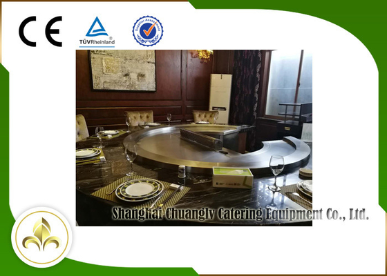 satın al 12 Koltuk Elektrikli Teppanyaki Izgara Masası, Teppanyaki Barbekü Masası Izgarası online manufacture