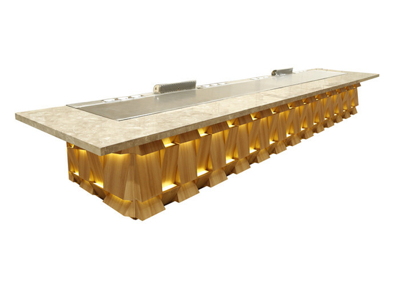 satın al Restoran için Çorba Barbekü Izgara Mobil Teppanyaki Ekipmanları Çok İşlevli online manufacture