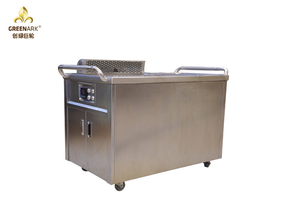 satın al İndüksiyon Mobil Teppanyaki Izgara Masası Elektrostatik Duman Aşağı Tükenme online manufacture