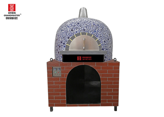 satın al Çevre Dostu İtalya Pizza Fırını Gazlı Isıtma Doğal Lava Kayası Napoli Tarzı Çevrimiçi üretim