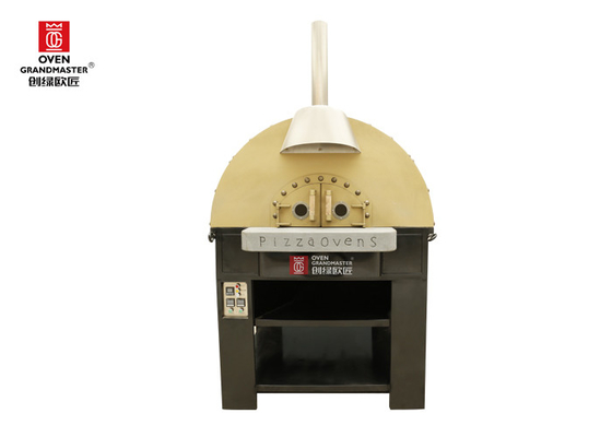 satın al Gazlı Isıtma İtalya Pizza Fırını Lava Rock Napoliten Pizza Tipi Ticari Gazlı Pizza Fırını Çevrimiçi üretim