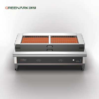 satın al Fabrika Direkt 500C Ticari Grill CE ISO9001 Sertifikalı Bağımsız Bölgeler Kolay Temiz Çevrimiçi üretim