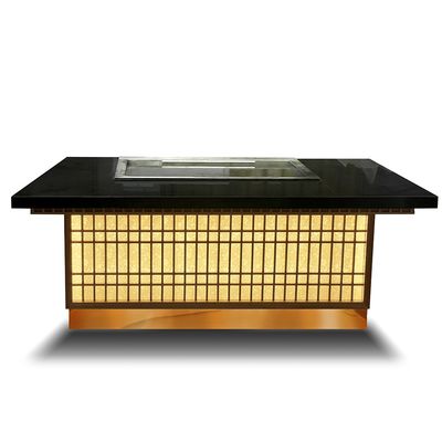satın al Commercial Teppanyaki Grill Table 8000W Electric 20mm Alloy Steel Çevrimiçi üretim