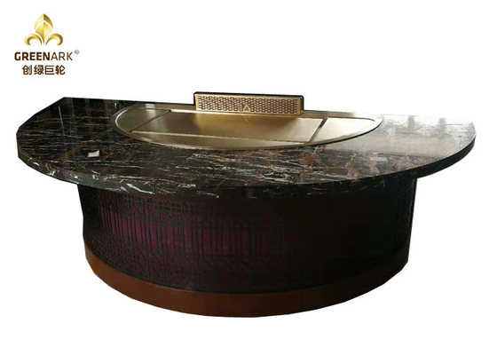 satın al Hava Üfleyici ile Elektrikli İndüksiyon Japon Teppanyaki 380V online manufacture