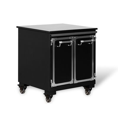 satın al Ticari İspanyol Demir Barbekü Izgarası Çift Katlı Kömür Fırını, 304 Paslanmaz Çelik ve Alt Dolaplı Çevrimiçi üretim