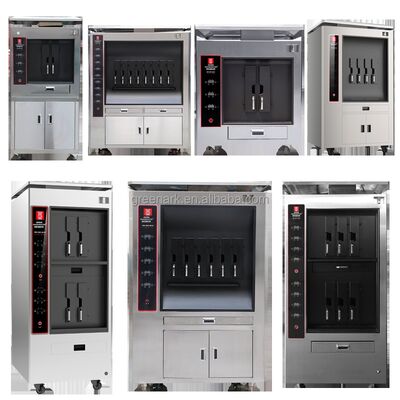 satın al Paslanmaz Çelik Tek Katmanlı 6 Alanlı Ticari Balık Izgara Makinesi ve Restoranlar için Fırın Çevrimiçi üretim