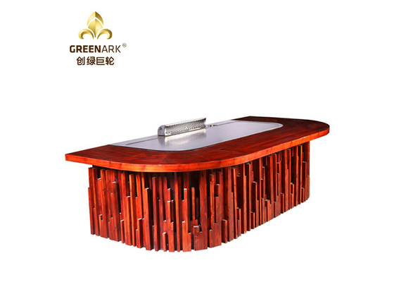 satın al Otel Restoran Mutfak için Elektromanyetik Isıtma Teppanyaki Hibachi Grill online manufacture