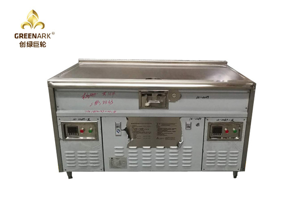 satın al İndüksiyonlu Isıtma Kapalı Teppanyaki Grill Üst Tükenmeli Çift Brülörlü online manufacture