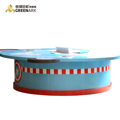 satın al Duman Arıtma ile Dikdörtgen Teppanyaki Grill Tablo İndüksiyon Isıtma online manufacture