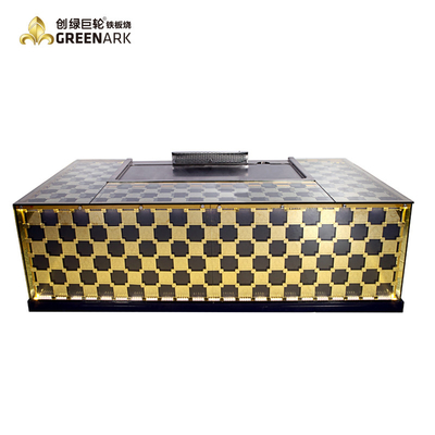 satın al Dikdörtgen Ticari Japon Teppanyaki Grill Masa Otel Mutfak Ekipmanları online manufacture