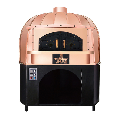 Elektrikli Yuvarlak İtalya Pizza Fırını 500°C Yüksek sıcaklık