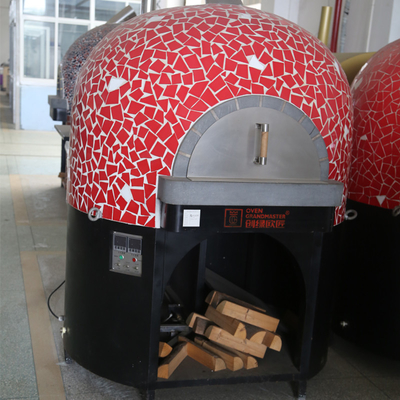 Yuvarlak Endüstriyel Restoran Ahşap Ateş Pizza Fırını 1200mm / 1400mm / 1600mm