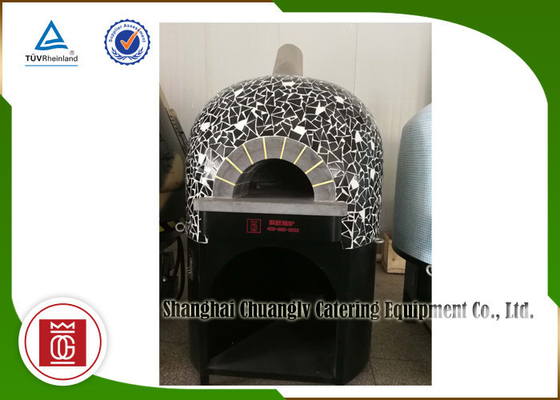 Orijinal Napoliten Lezzet İtalya Pizza Fırını Gazlı Isıtma Lava Kayası Gazlı Pizza Fırınları