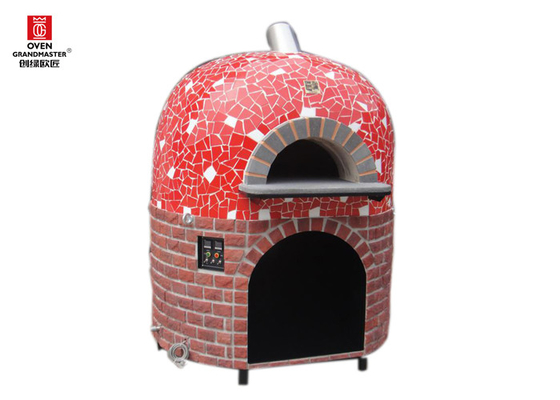 Açık Küçük Mutfak İtalya Pizza Fırını Ekipmanı 0℃ - 500℃ Sıcaklık Aralığı