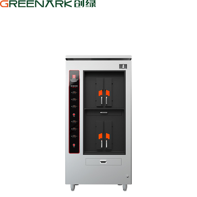 Yüksek kapasiteli elektrikli balık kızartma fırını 6 dakikalık seri pişirme ve zincir onaylı kalitesi