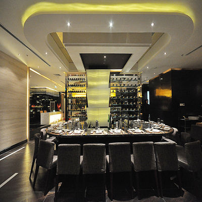 Otomatik Kapanma Emniyet Valfli 8000W Gazlı Teppanyaki Izgara Masası