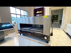 Ss304 Tavuk Rotisserie Slamander Izgara Fırın 380V 50HZ Kaburga Ticari Barbekü Ekipmanları